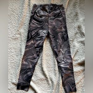 Victorias Secret Marble Full Length Leggings